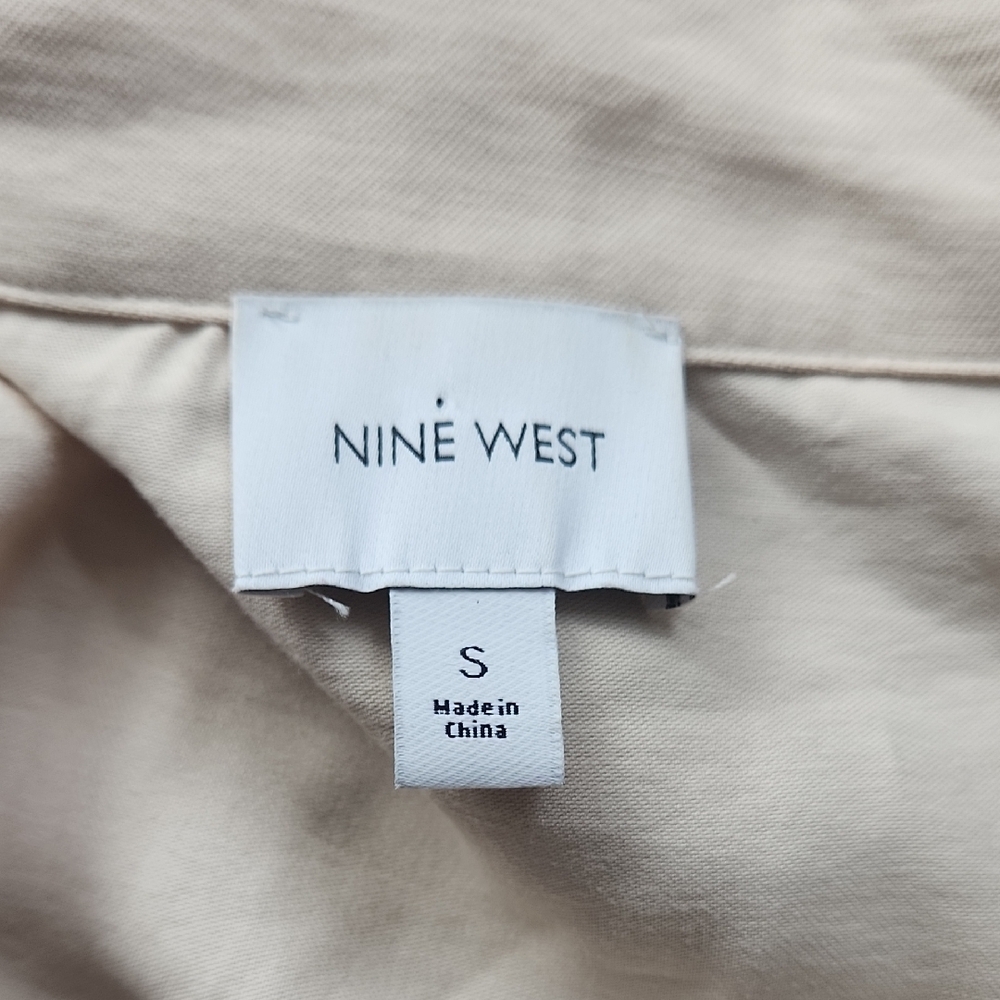Nine West Beige Bomber Jacket - Picture 4 of 5